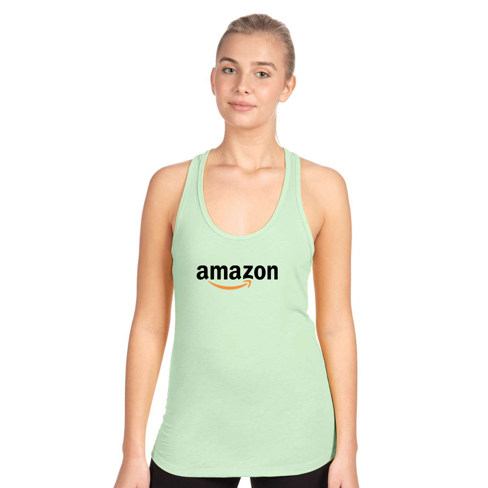 Women's Amazon Logo Next Level Ideal Racerback Tank