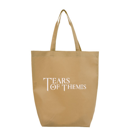 Tear Of Themis Logo Q-Tees Non-Woven Gusset Bottom Tote