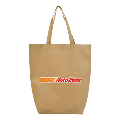 AutoZone Logo Q-Tees Non-Woven Gusset Bottom Tote
