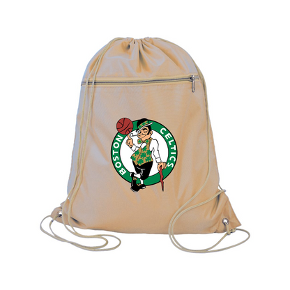 Boston Celtics Logo Q-Tees - Polyester Cinchpack
