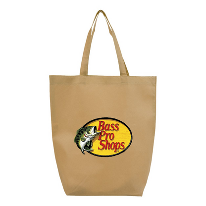 Bass Pro Shops Logo Q-Tees Non-Woven Gusset Bottom Tote
