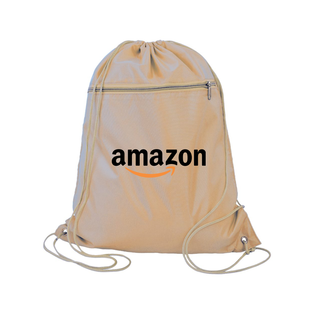 Amazon Logo Q-Tees - Polyester Cinchpack