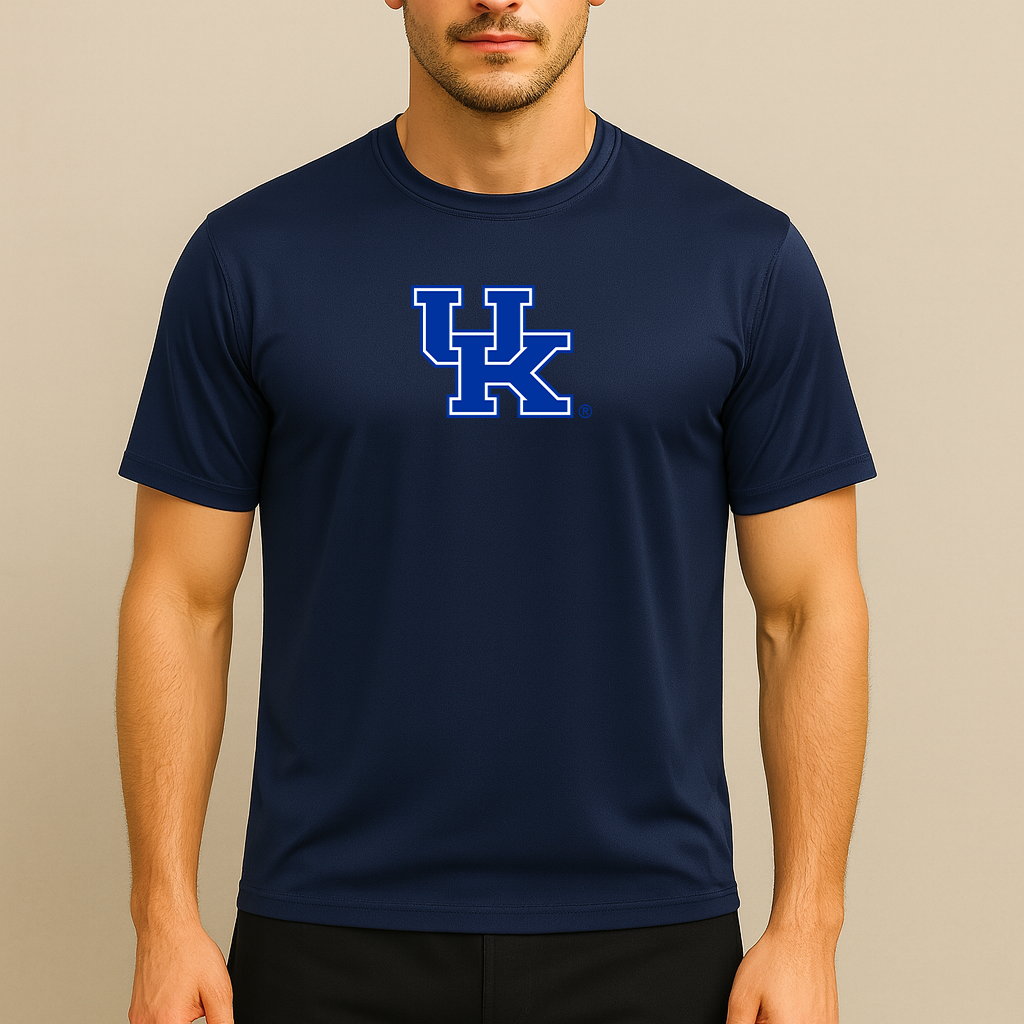 Men's Kentucky Wildcats Logo Polyester T-Shirt