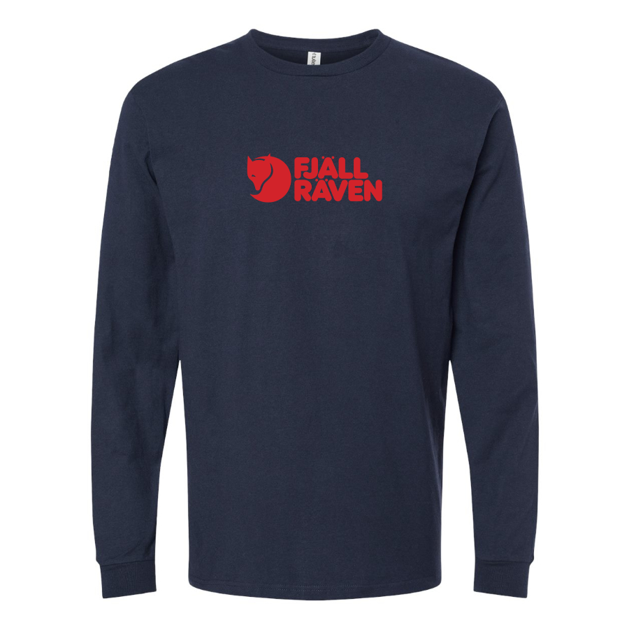 Youth Fjallraven Logo Cotton Long Sleeve T-Shirt