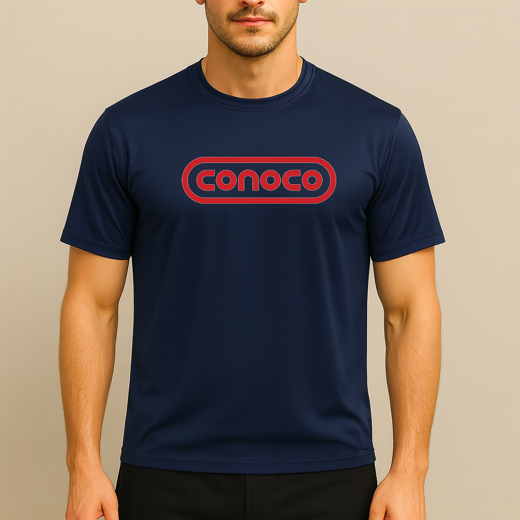 Men's Conoco Gas Station Polyester T-Shirt