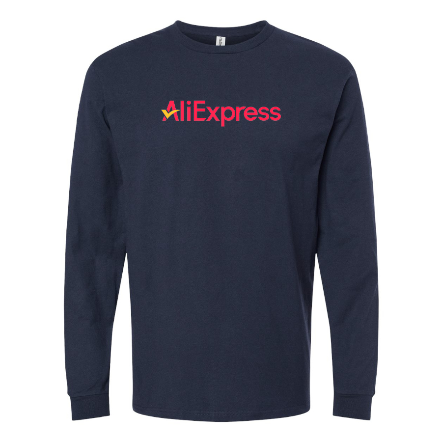 Men's AliExpress Logo Long Sleeve T-Shirt