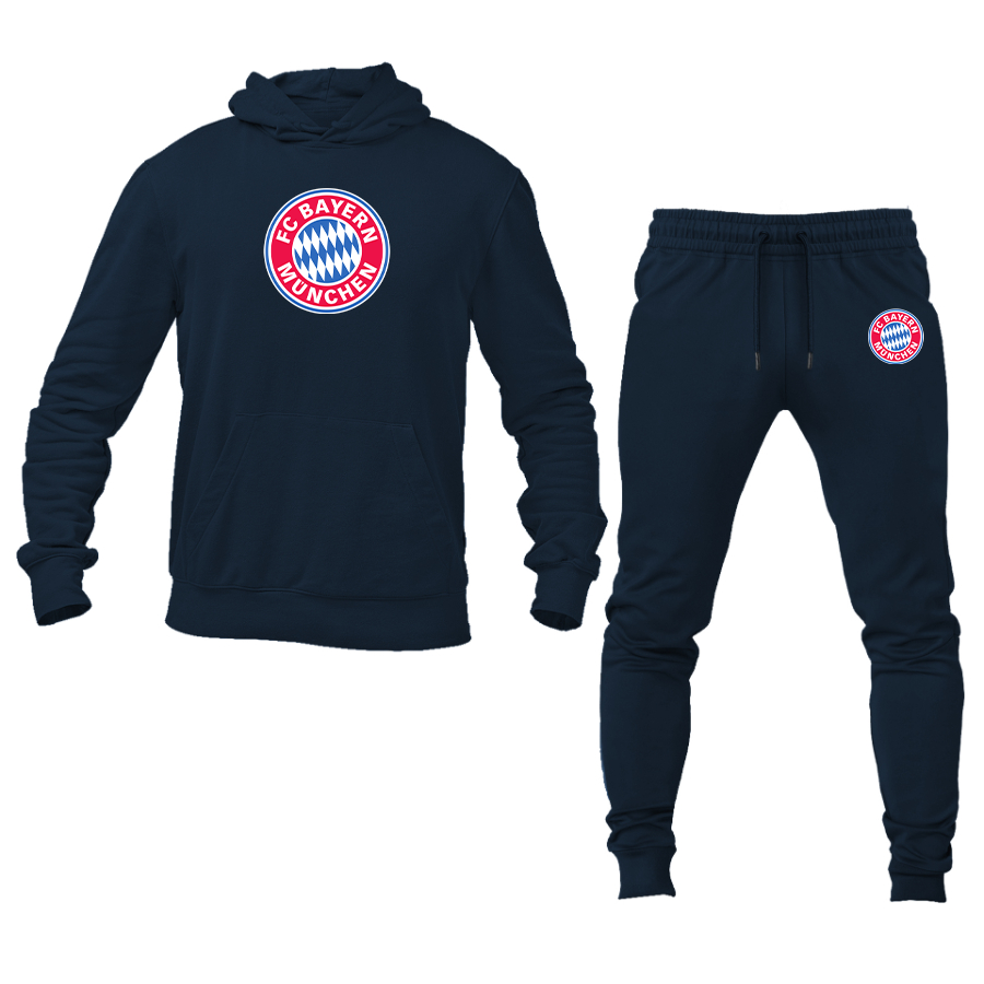 Men's F.C. Bayern Munchen Soccer Logo Hoodie Joggers Set