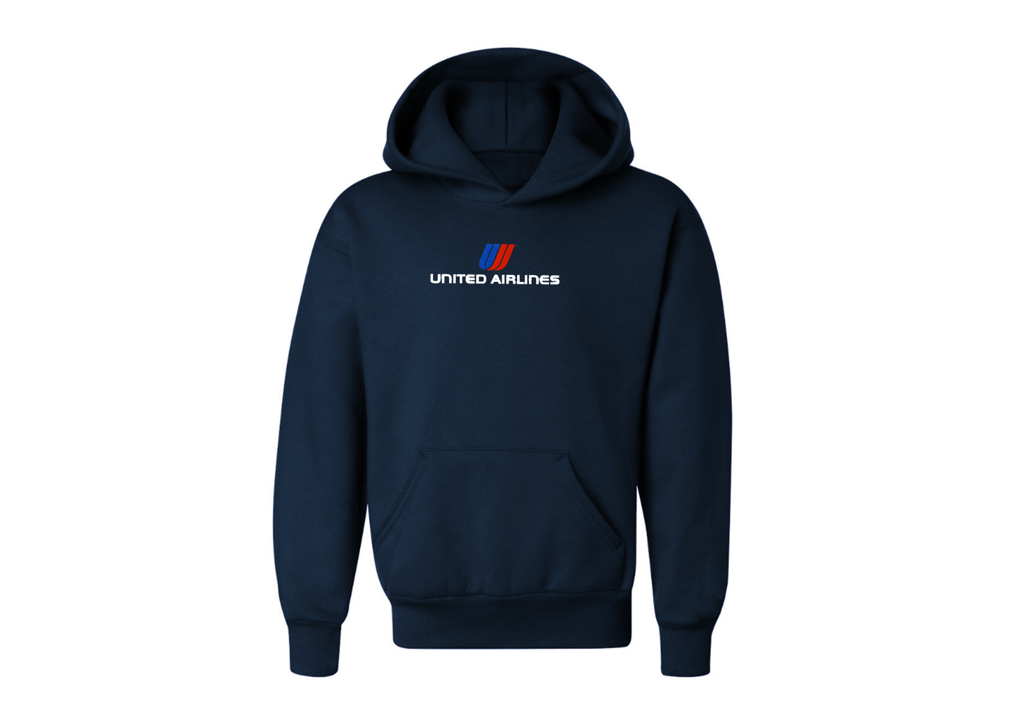 Youth United Airlines Logo Pullover Hoodie