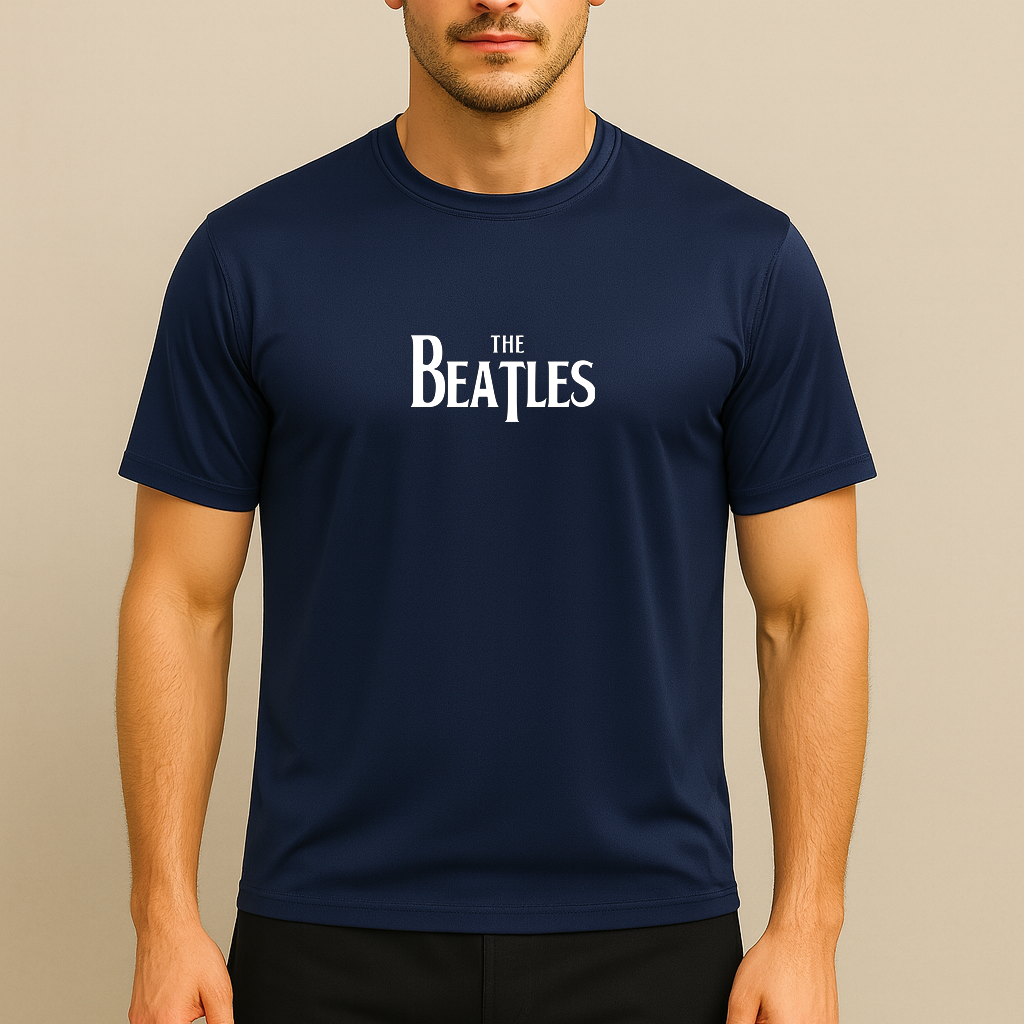 Men's The Beatles Music Polyester T-Shirt