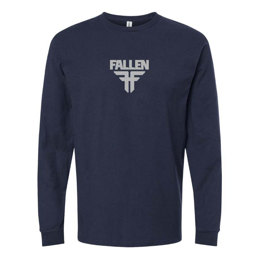 Youth Fallen Logo Cotton Long Sleeve T-Shirt