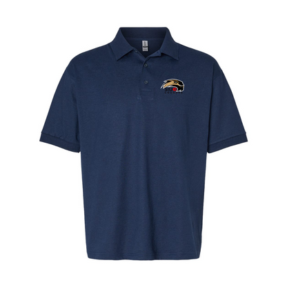 Men's SIU Edwardsville Cougars Logo Gildan Dry Blend Jersey Polo