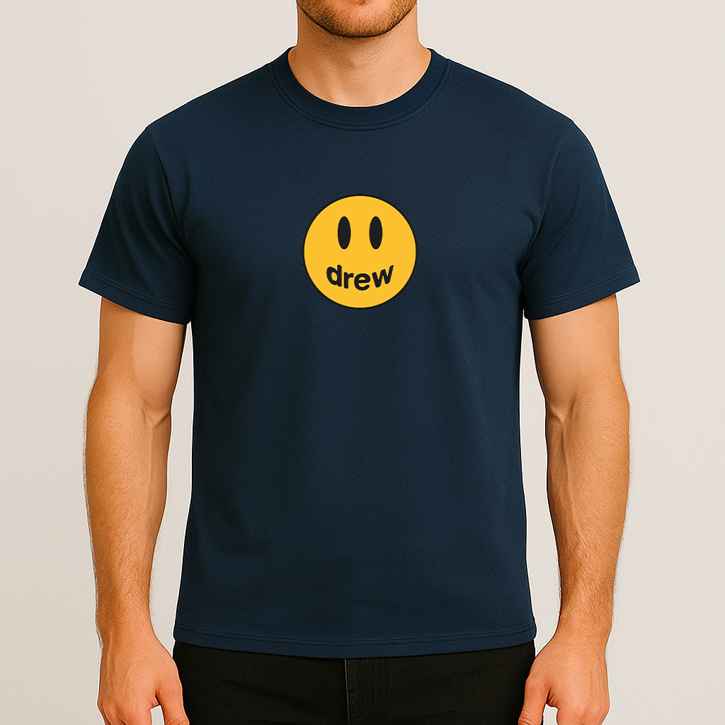 Men's Justin Bieber Drew Music Cotton T-Shirt