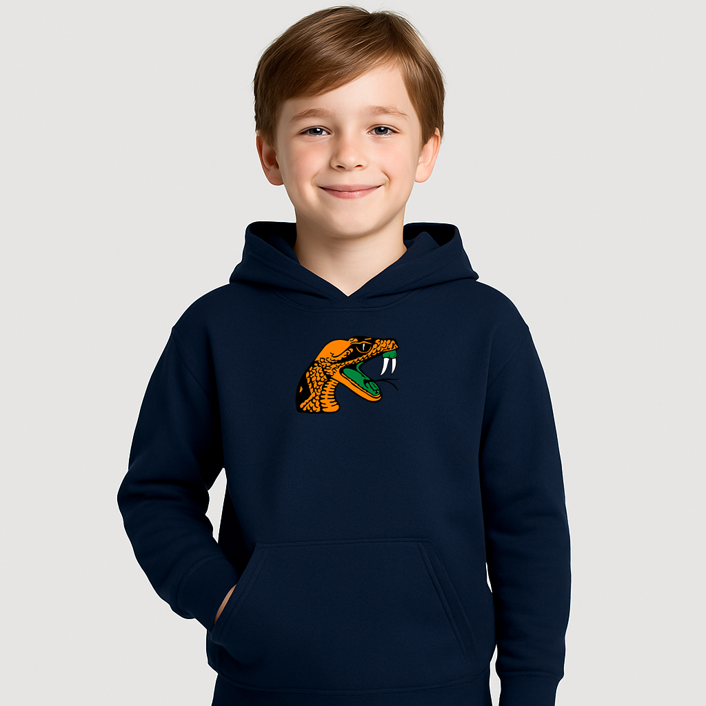 Youth Florida AM Rattlers Logo Pullover Hoodie