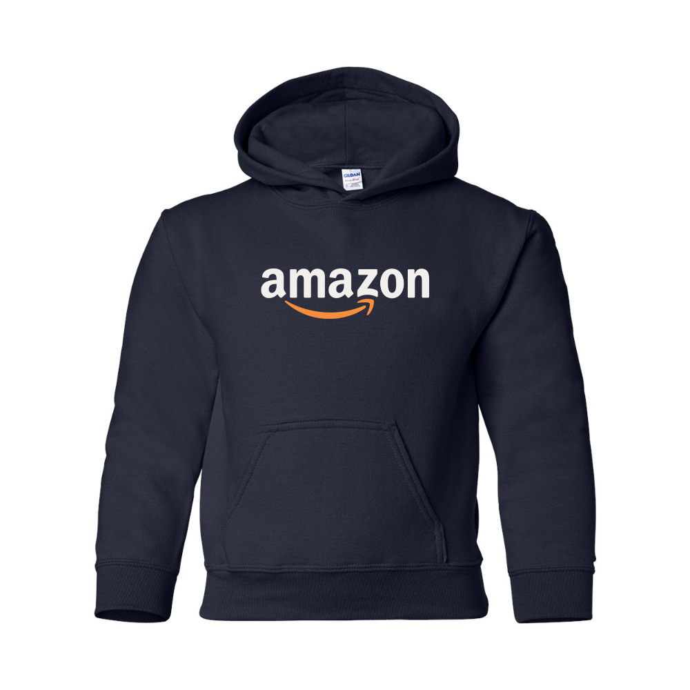 Youth Amazon Logo Gildan Heavy Blend  Hooded Sweatshirt