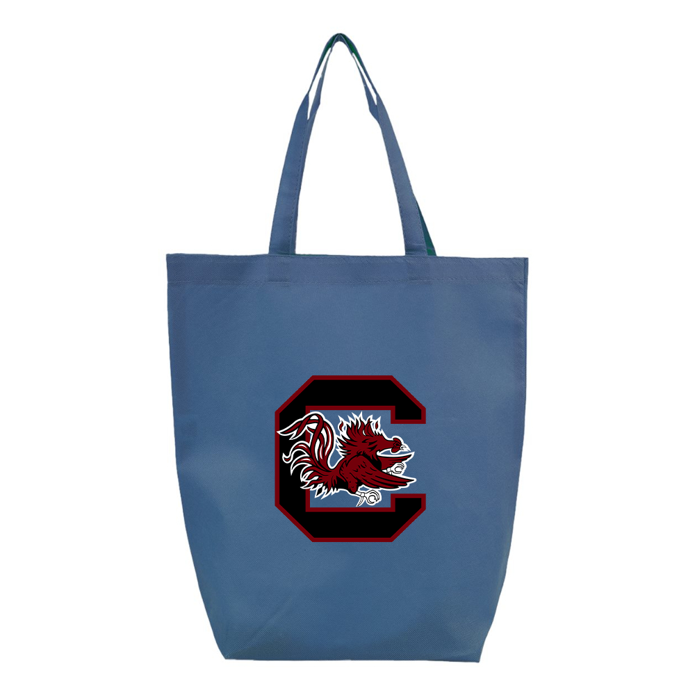 South Carolina Gamecocks Logo Q-Tees Non-Woven Gusset Bottom Tote