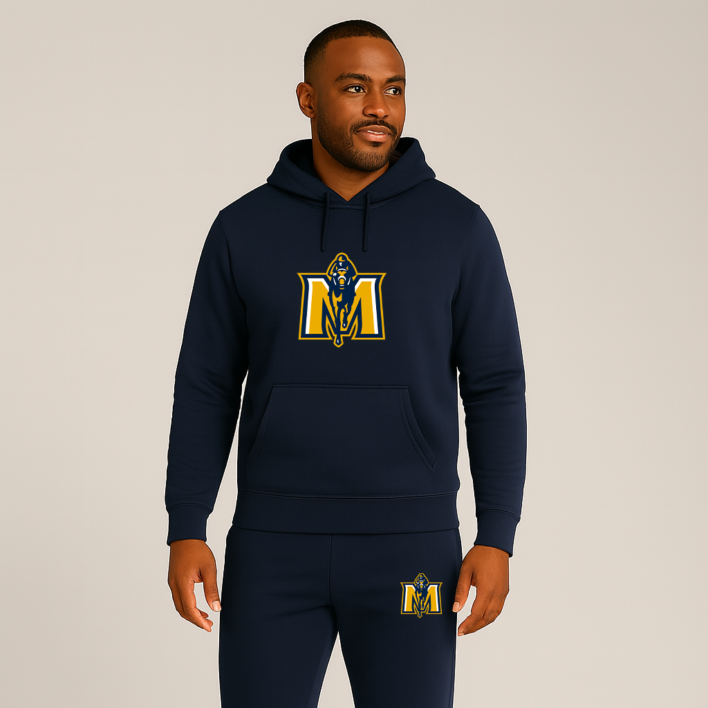 Men's Murray State Racers Logo Hoodie Joggers Set
