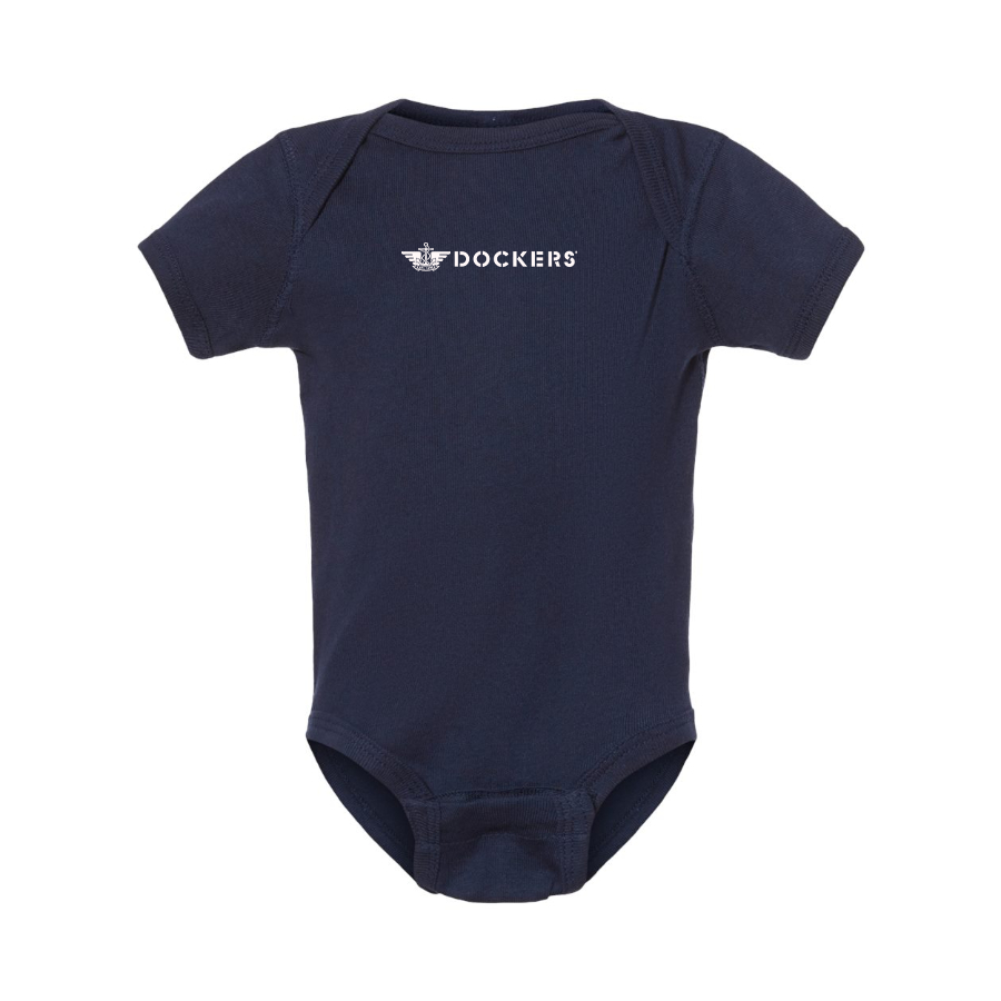 Dockers Logo Baby Romper Onesie