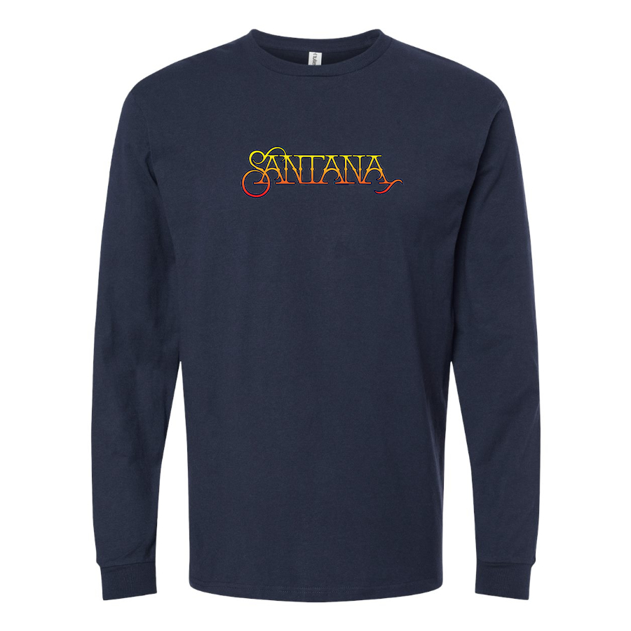Youth Santana Logo Cotton Long Sleeve T-Shirt