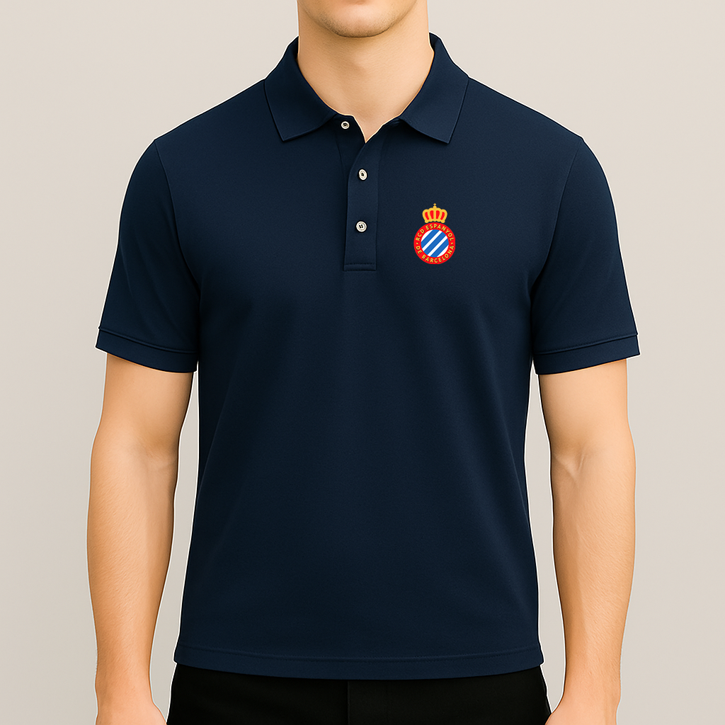 Men's Espanyol Soccer Logo Dry Blend Polo
