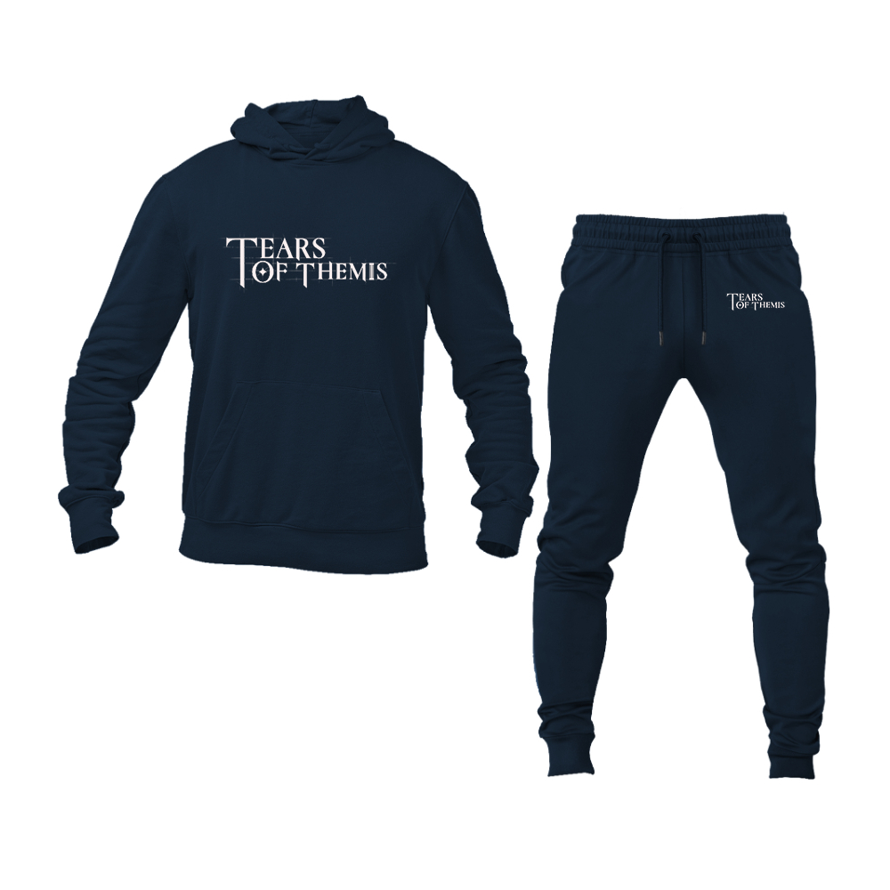 Men's Tear Of Themis Logo Hoodie Joggers Set