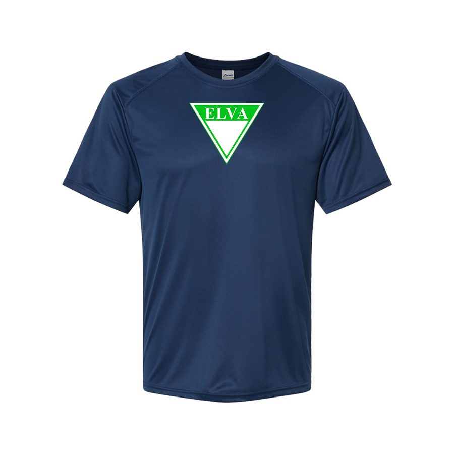 Men's Elva Logo Polyester T-Shirt