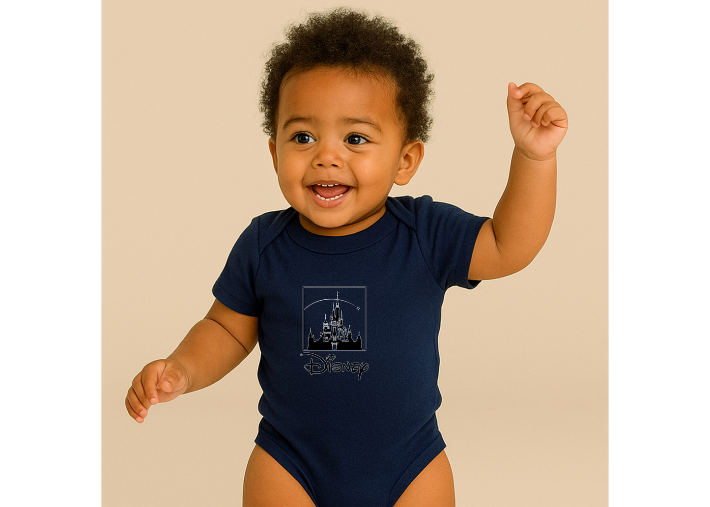 Walt Disney Cartoon Baby Romper Onesie