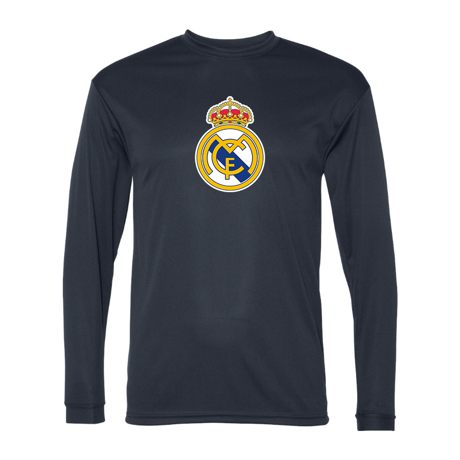 Men’s  Real Madrid Soccer   - C2 Sport - Performance Long Sleeve T-Shirt - 5104