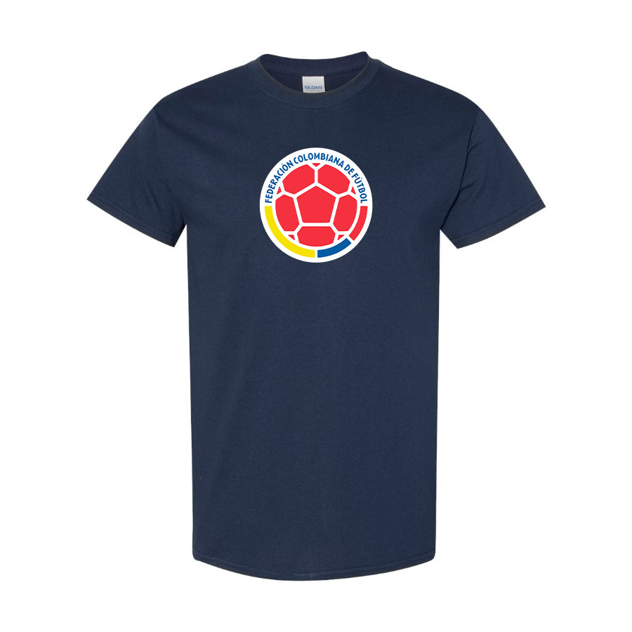 Men's Colombia National Soccer Team Cotton T-Shirt