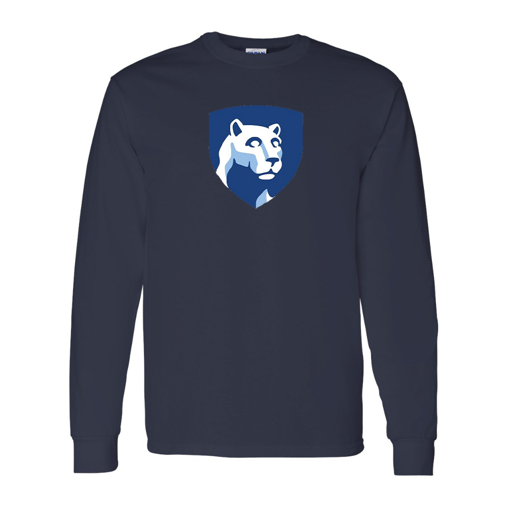 Men's Penn State Symbol Gildan Heavy Cotton Long Sleeve T-Shirt