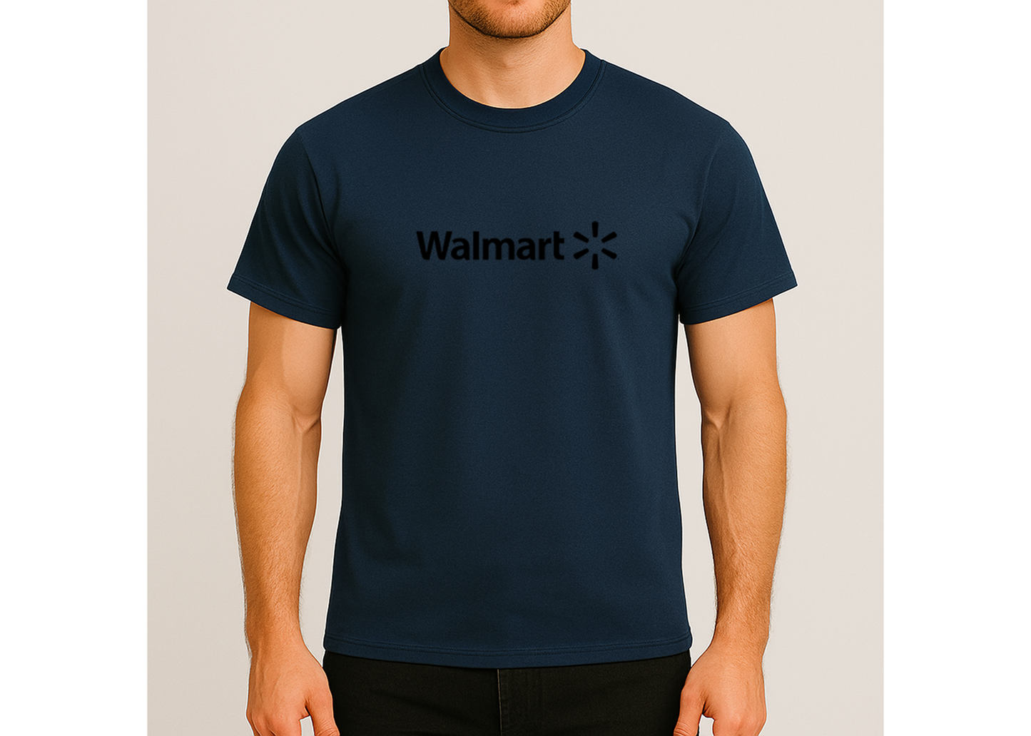 Men's Walmart Logo Cotton T-Shirt