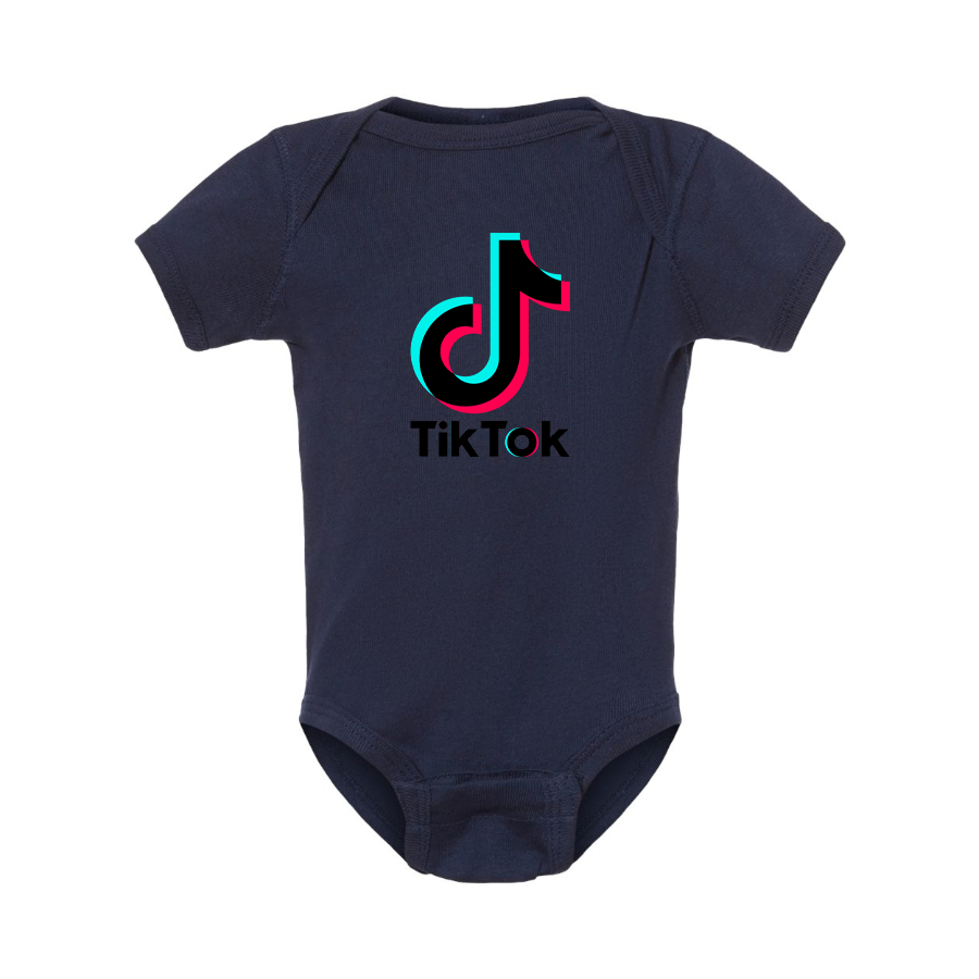 TikTok Social Baby Romper Onesie