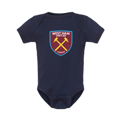 West Ham United FC Baby Romper Onesie