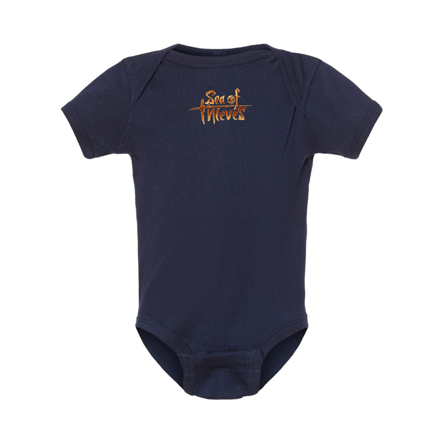 Sea Of Thieves Logo Baby Romper Onesie
