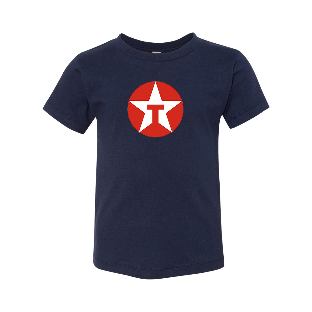 Texaco Logo BELLA  CANVAS Toddler Jersey Tee