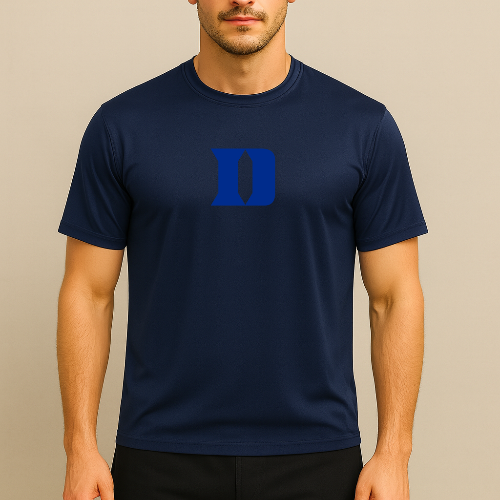 Men's Duke Blue Devils Logo Polyester T-Shirt
