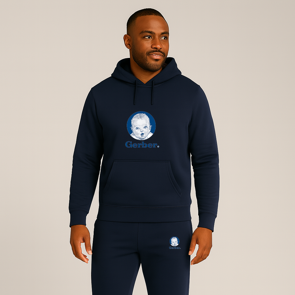 Men's Gerber Life Insurance Logo Hoodie Joggers Set