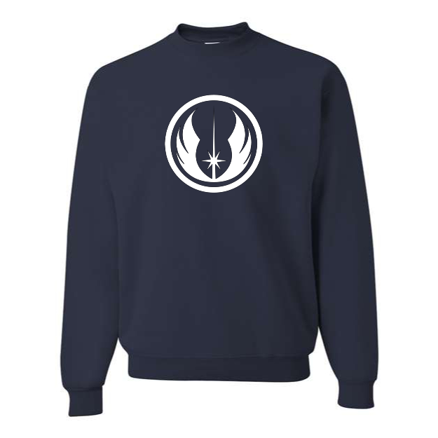 Men's Jedi Star Wars Movie Crewneck Sweatshirt