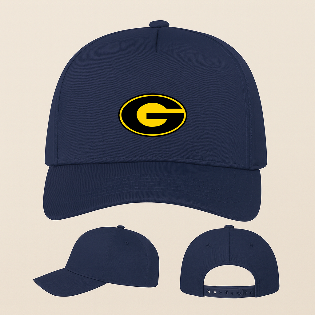 George Grambling State Tigers Logo Five Panel Twill Snapback Cap