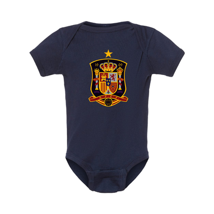Spain National Soccer Team Baby Romper Onesie