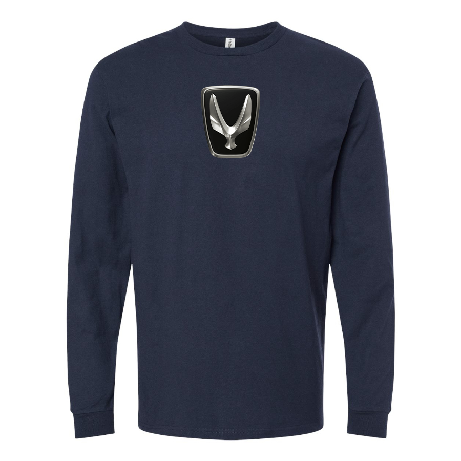 Youth Equus Logo Cotton Long Sleeve T-Shirt