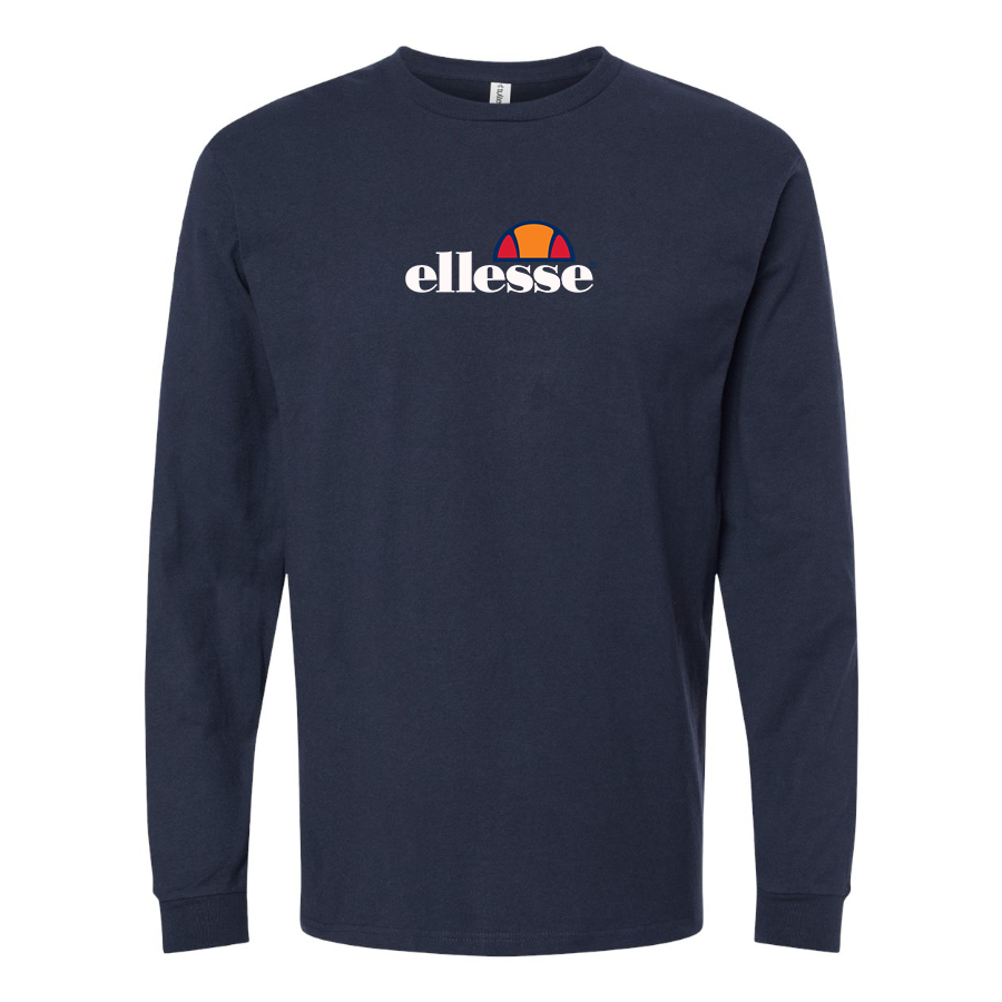 Men's Ellesse Logo Long Sleeve T-Shirt
