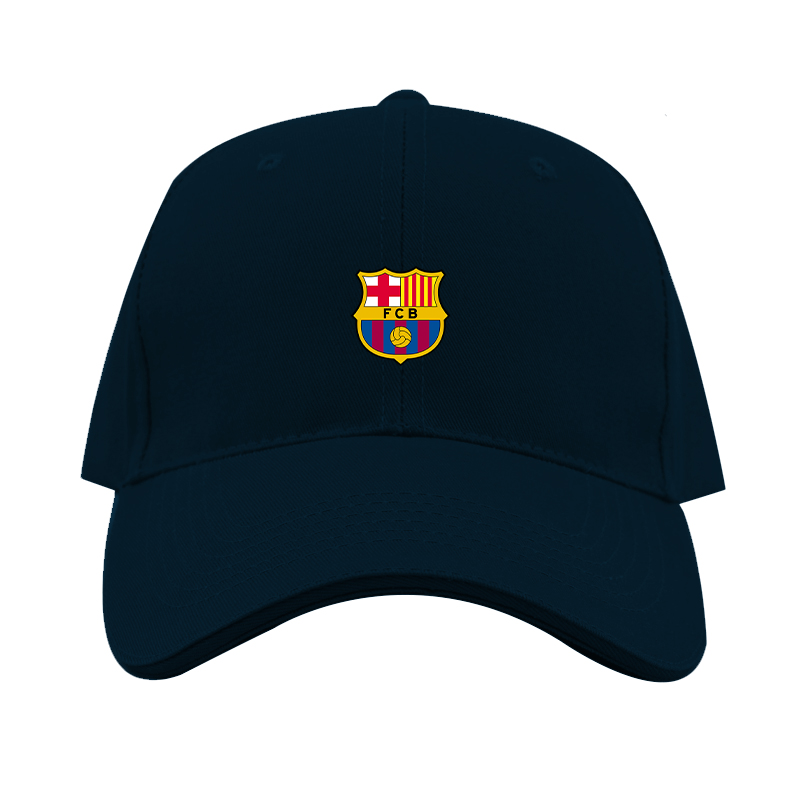 F.C. Barcelona Soccer Dad Baseball Cap Hat