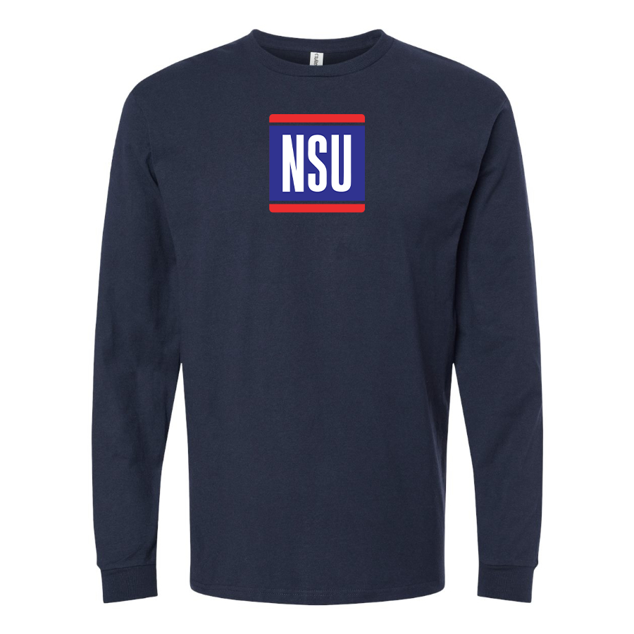 Youth NSU Logo Cotton Long Sleeve T-Shirt
