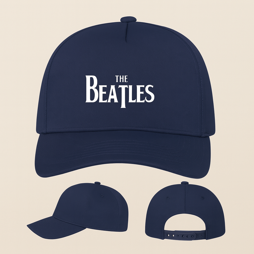 The Beatles Music Five Panel Twill Snapback Cap