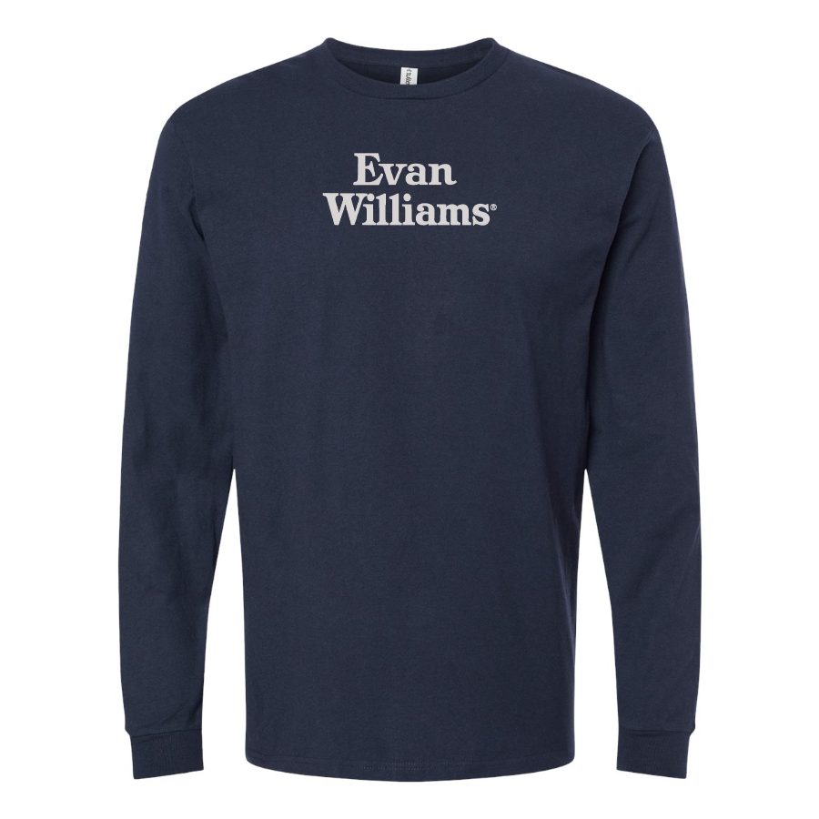 Youth Evan Williams Logo Cotton Long Sleeve T-Shirt