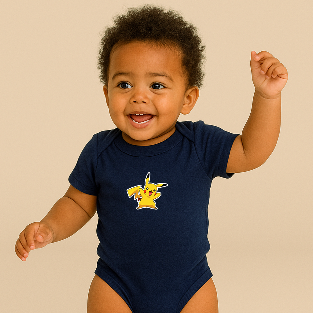 Pikachu Cartoon Baby Romper Onesie