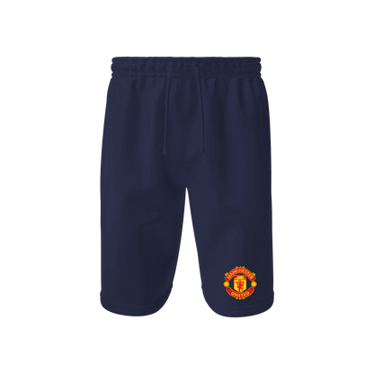 Men's Manchester United Soccer Athletic Fleece Shorts
