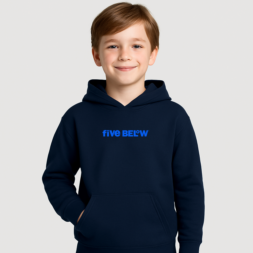 Youth Five Below Logo Pullover Hoodie