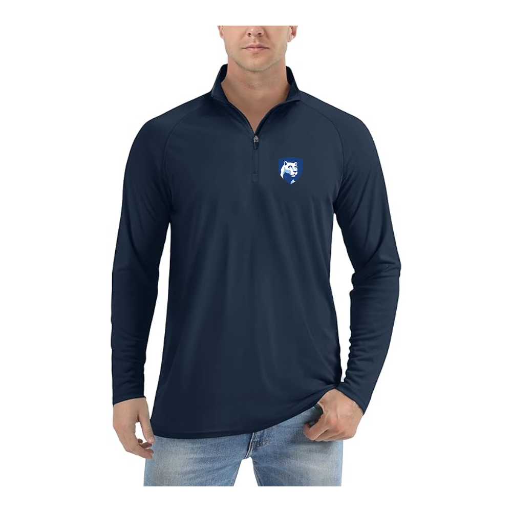 Men's Penn State Symbol Lightweight Quarter-Zip Athletic Shirt Long Sleeve Performance Wear