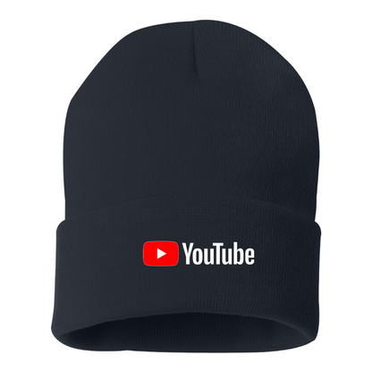 YouTube Social Video Steaming Beanie Hat